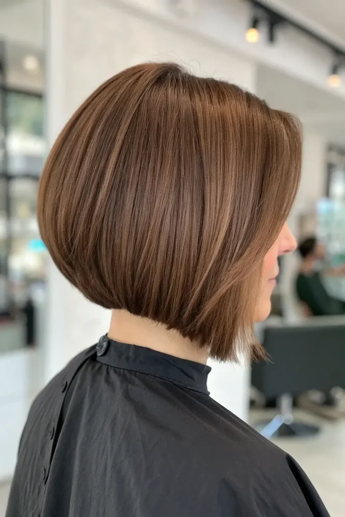 expensive brunette hair color short hair (5)