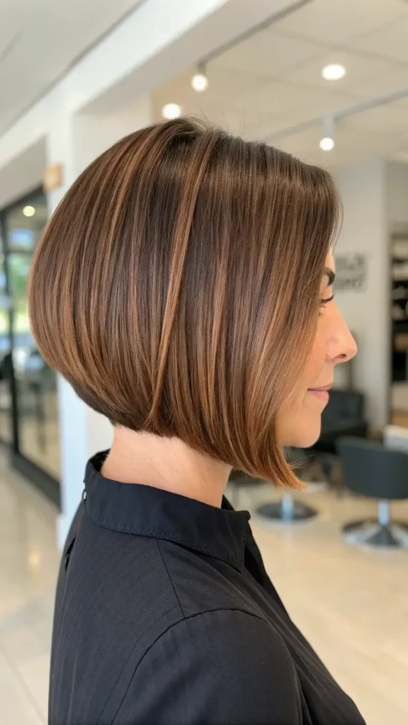 expensive brunette hair color short hair (7)