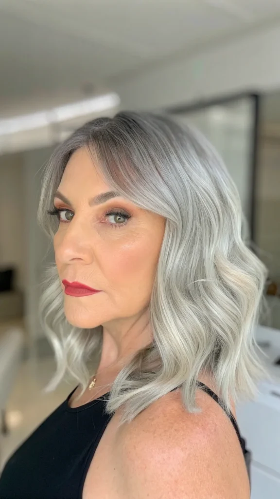 fall mid length hair idea (2)