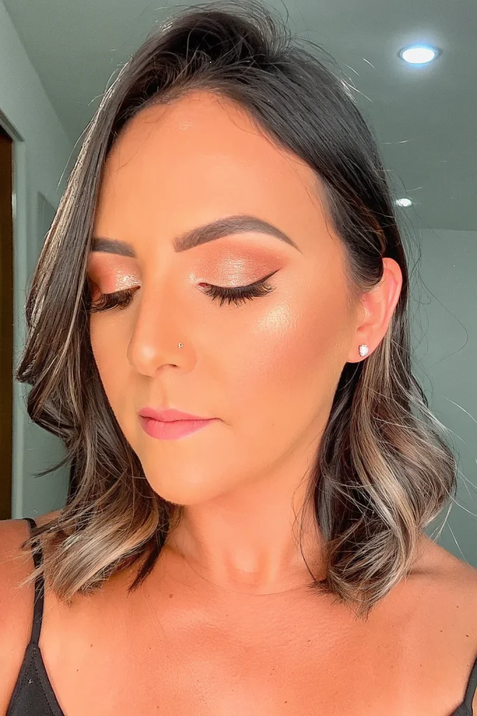 fall mid length hair idea (3)