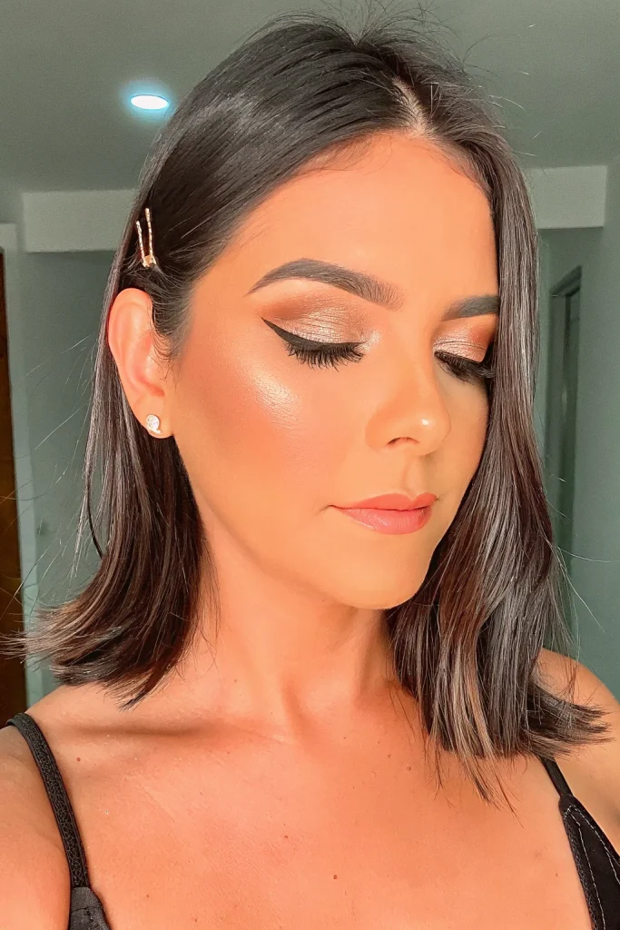 fall mid length hair idea (8)