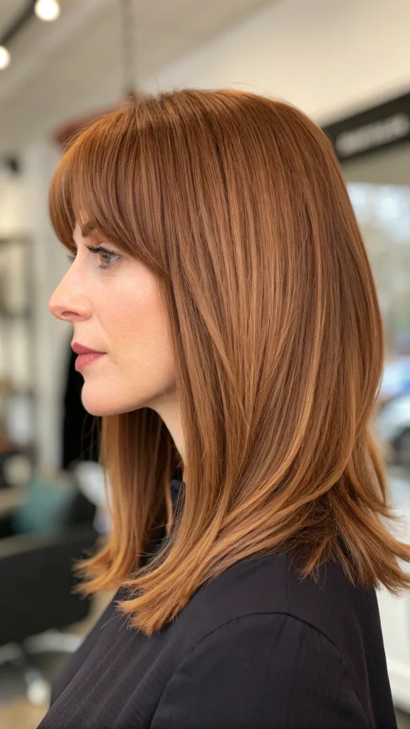 light auburn brown hair color idea (4)