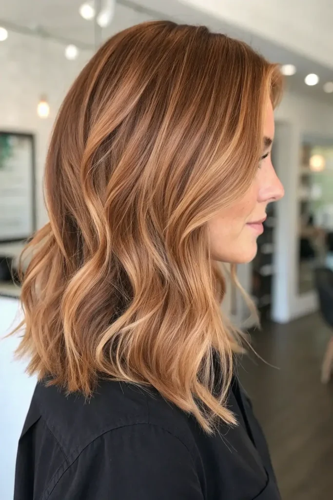 light copper balayage hair (2)