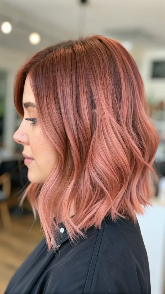 milk tea brown hair with highlights idea (10)