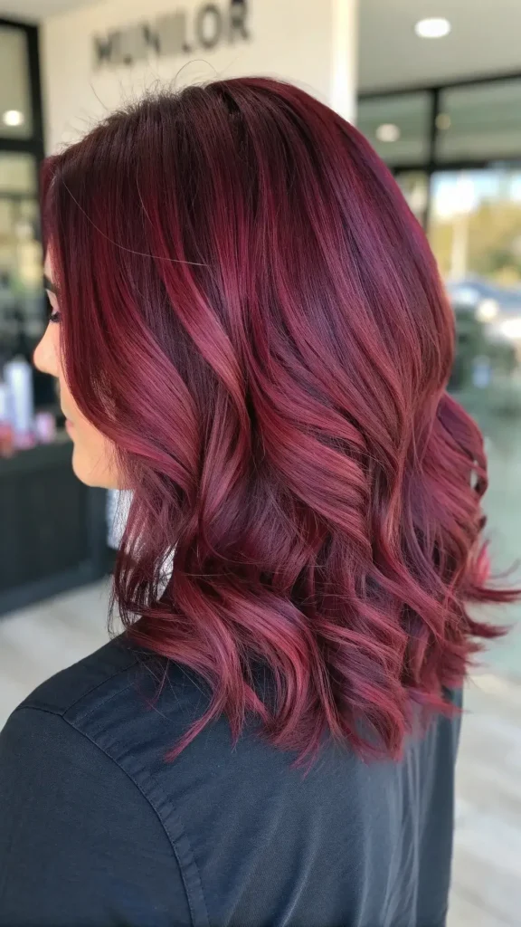 red violet balayage hair (1)