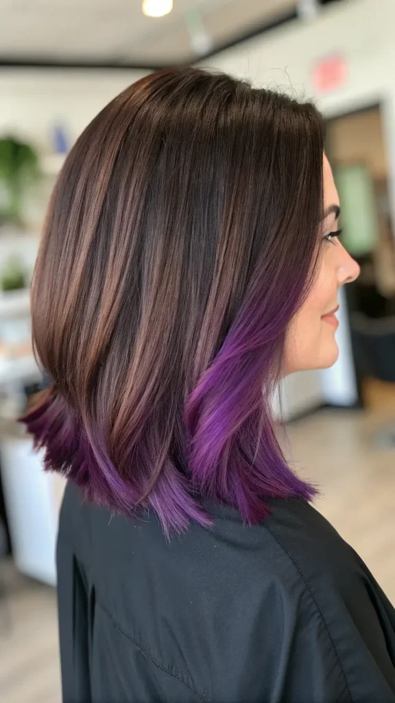sunset hair color ombre idea (9)