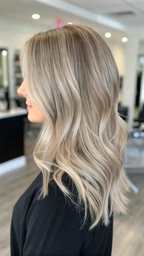 warm ash blonde hair color (1)