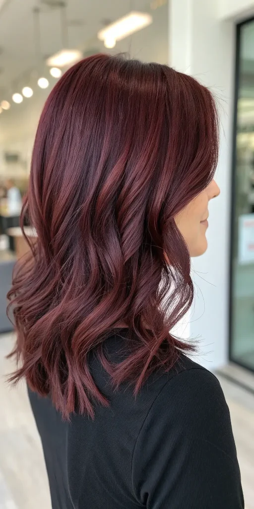warm burgundy hair color (3)