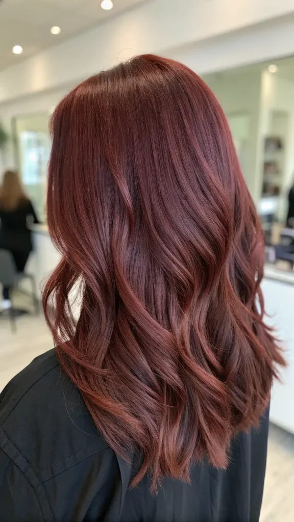 warm burgundy hair color (4)