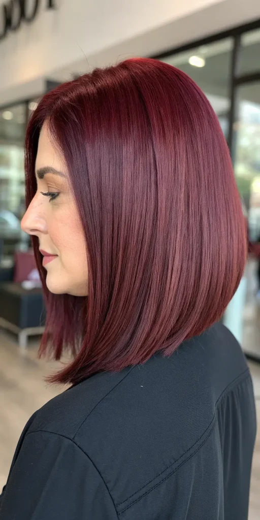 warm burgundy hair color (9)