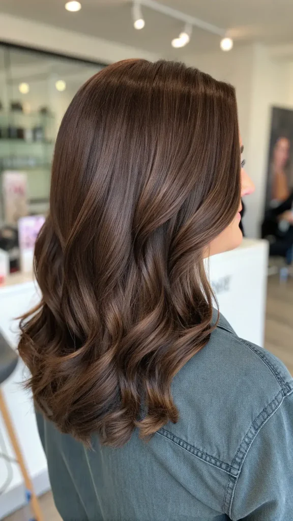All Over Brunette Hair Color