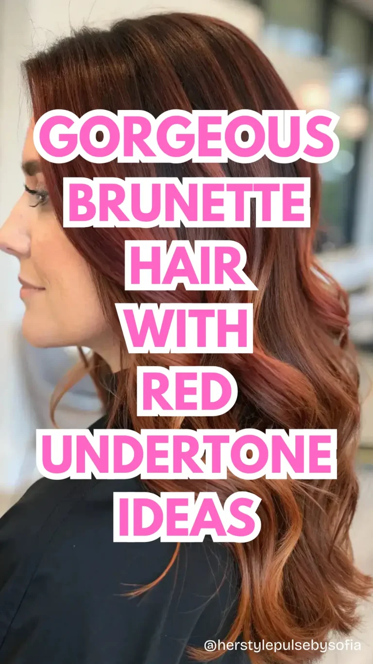 Brunette Hair with Red Undertone Ideas