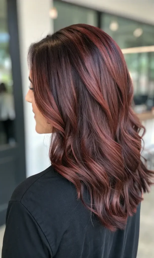 Chocolate Cherry Hair Color (8)