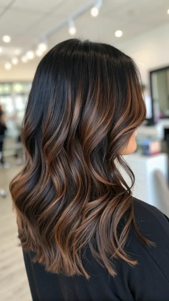 Cool Tone Highlights on Dark Hair (1)