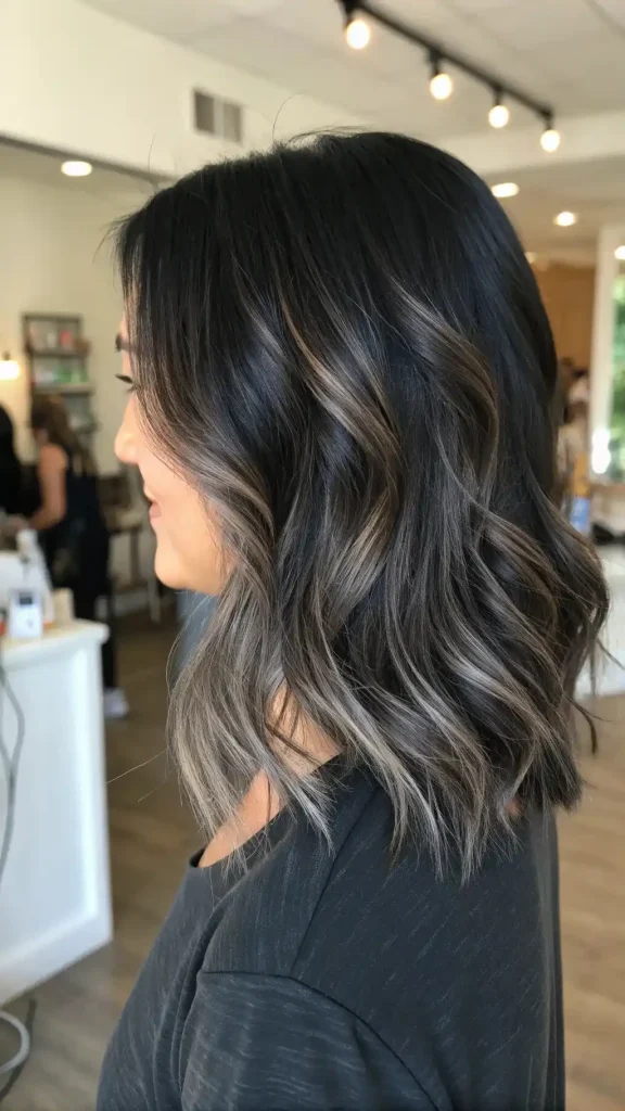 Cool Tone Highlights on Dark Hair (11)
