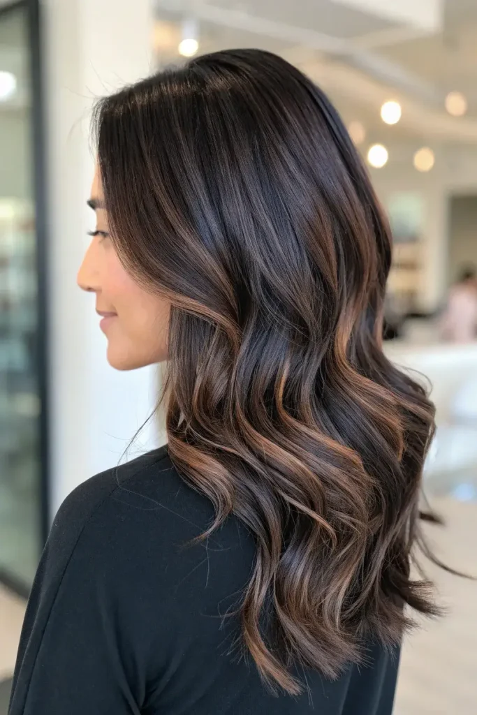 Cool Tone Highlights on Dark Hair (4)