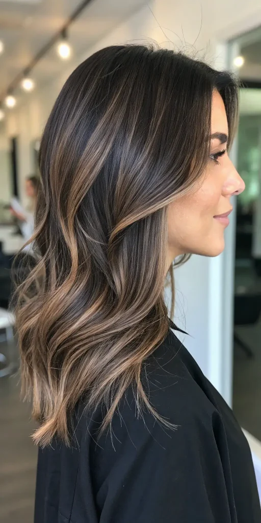 Cool Tone Highlights on Dark Hair (5)