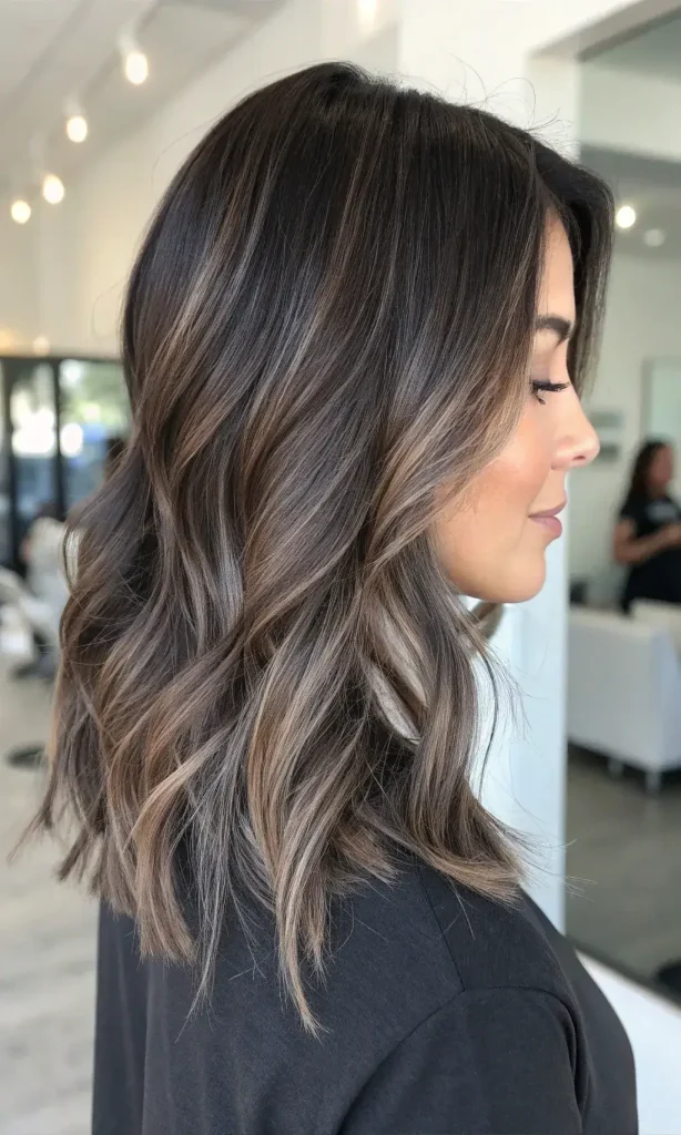 Cool Tone Highlights on Dark Hair (6)