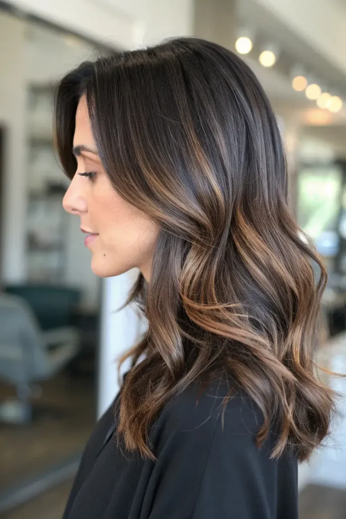 Cool Tone Highlights on Dark Hair (8)