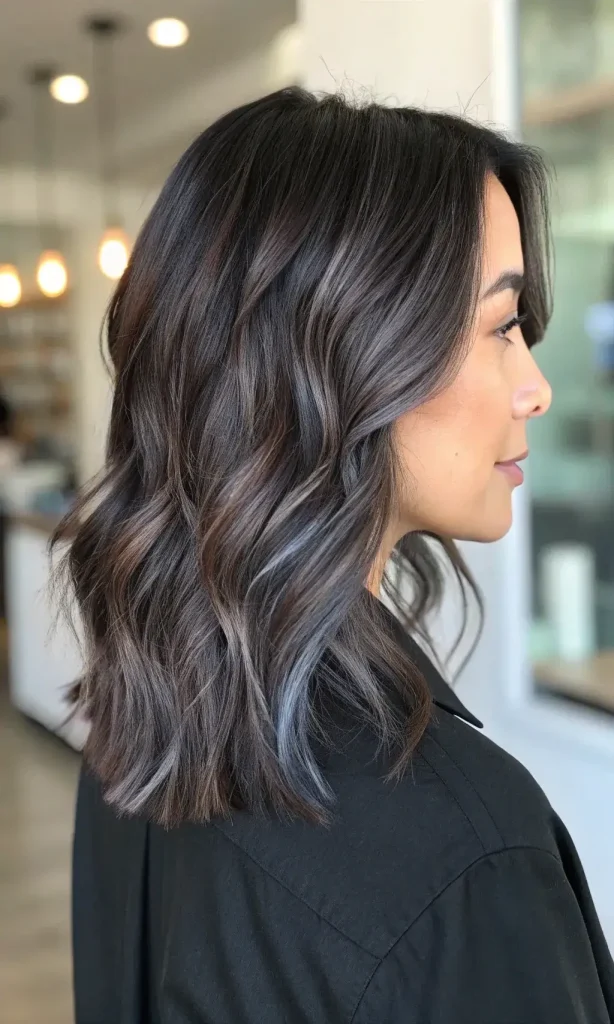 Cool Tone Highlights on Dark Hair (9)