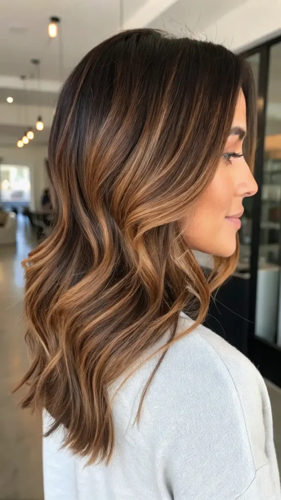 Dark Caramel Hair Color (1)