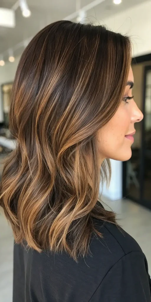 Dark Caramel Hair Color (3)