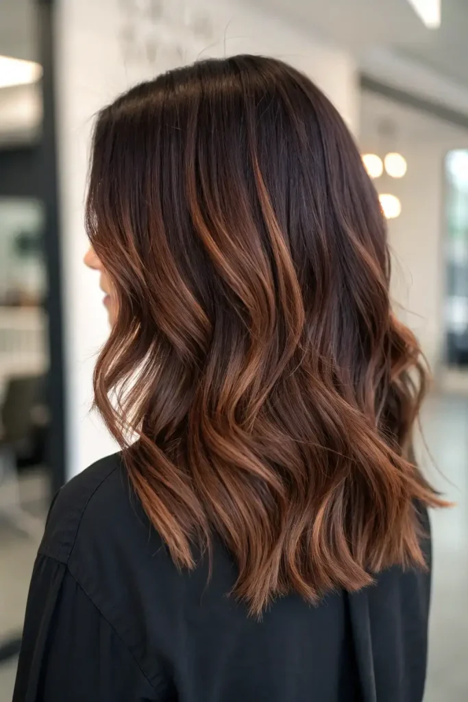 Dark Caramel Hair Color (6)