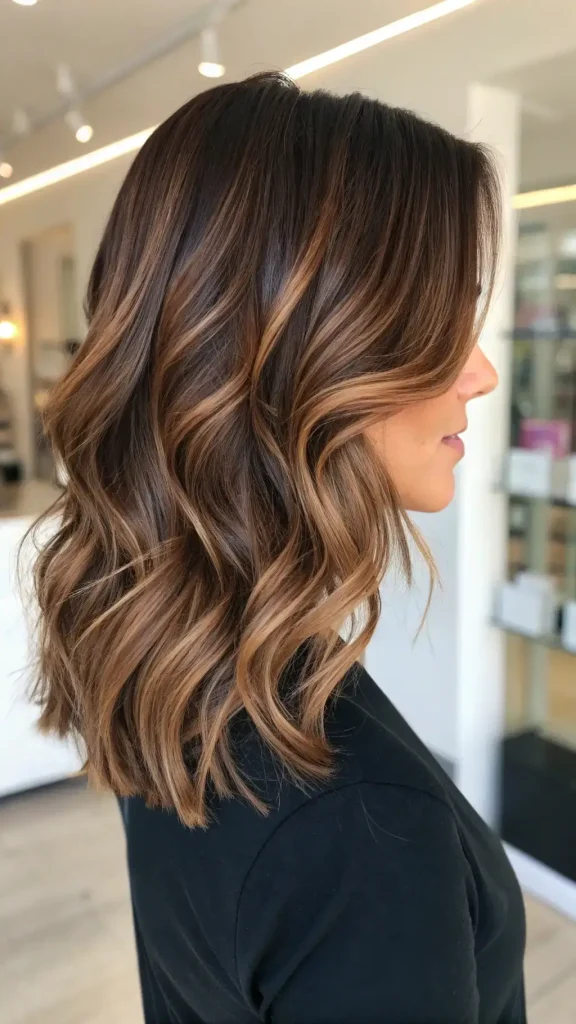 Dark Caramel Hair Color (8)