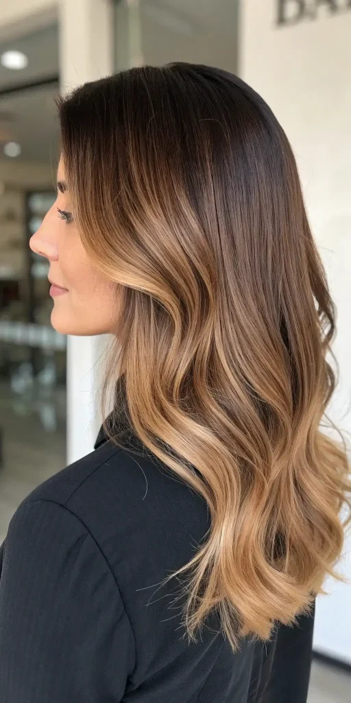 Dark Caramel Hair Color (9)