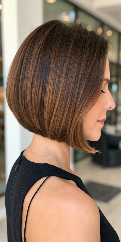 Dark caramel balayage hair color (6)