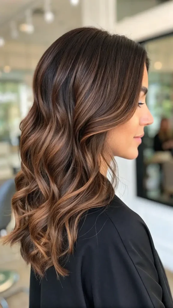Espresso Brown Balayage Hair (1)
