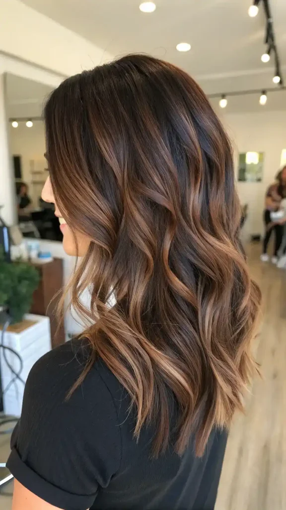 Espresso Brown Balayage Hair (11)