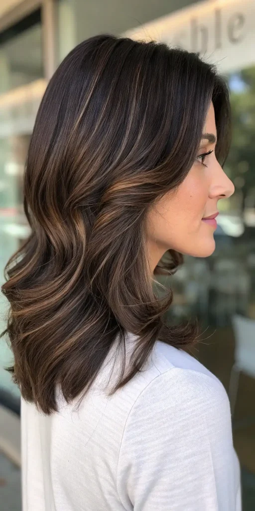 Espresso Brown Balayage Hair (3)