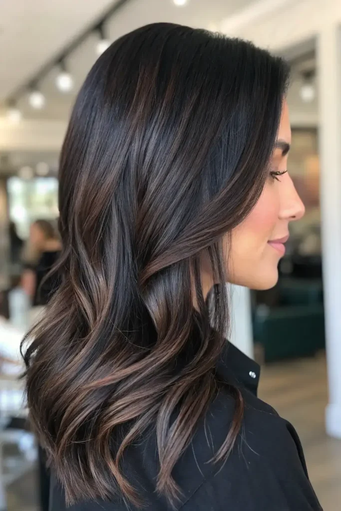 Espresso Brown Balayage Hair (5)