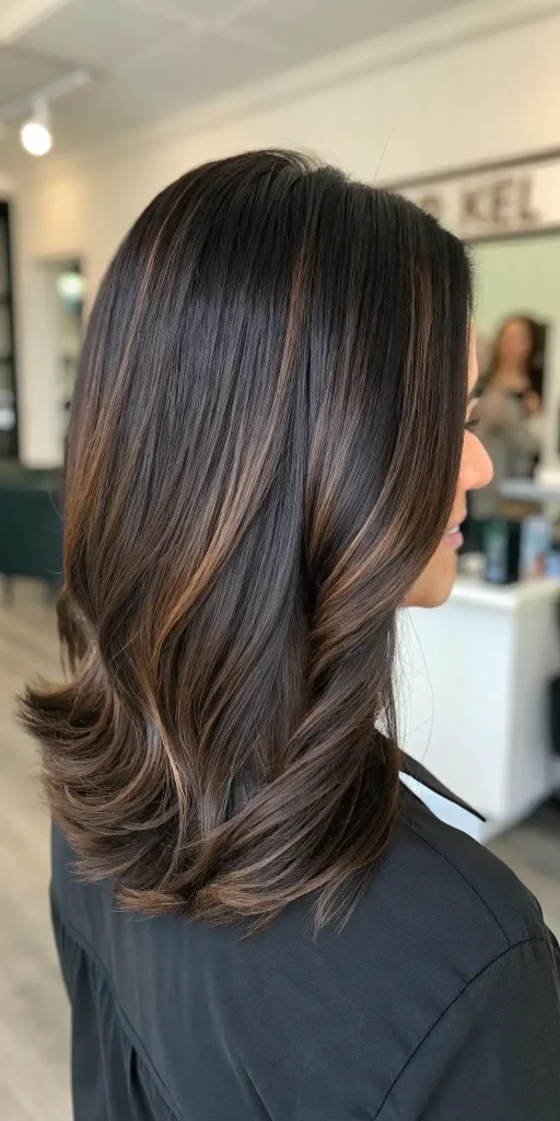 Espresso Brown Balayage Hair (6)