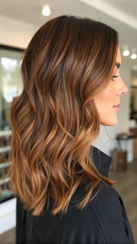 Honey Brunette Hair Caramel Color Ideas (1)