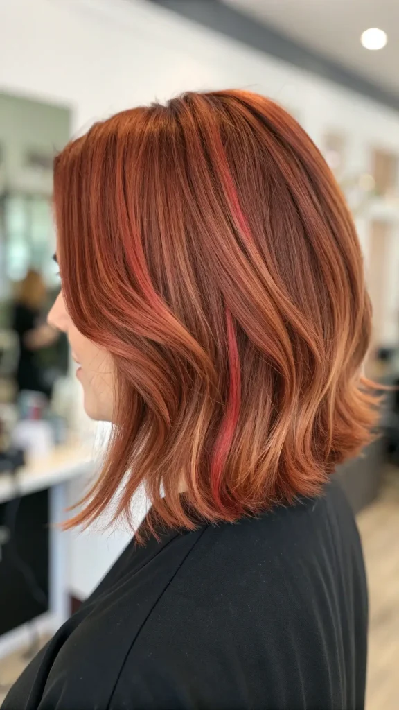 Light Auburn Brown Hair with Highlights (1)