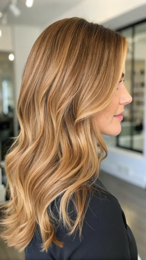 Light Golden Brown Hair Color Caramel (4)