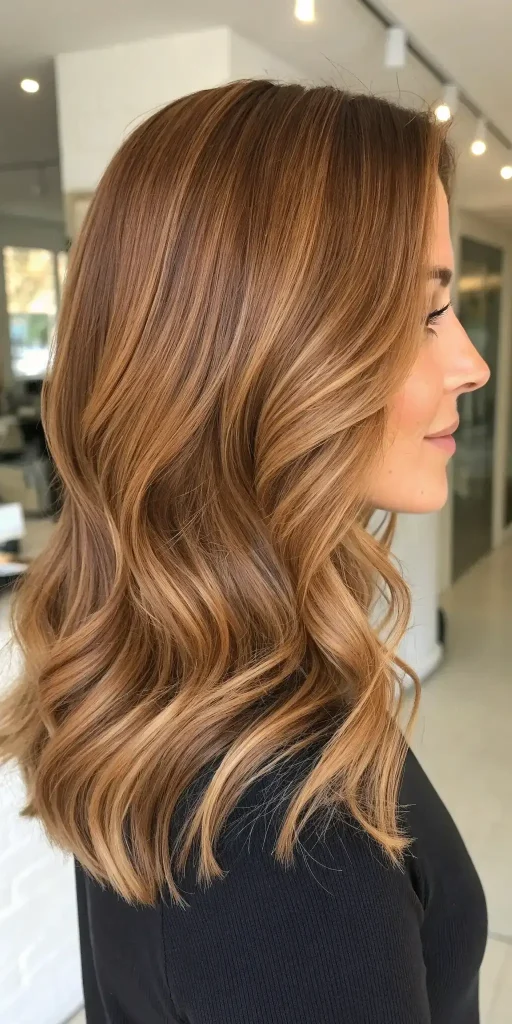 Light Golden Brown Hair Color Caramel (6)