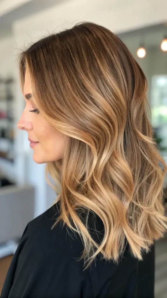 Light Golden Brown Hair Color Caramel (8)