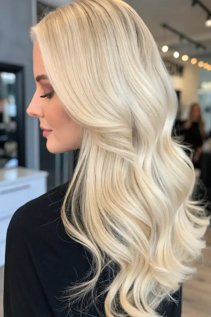 Milky Blonde Hair Color (5)