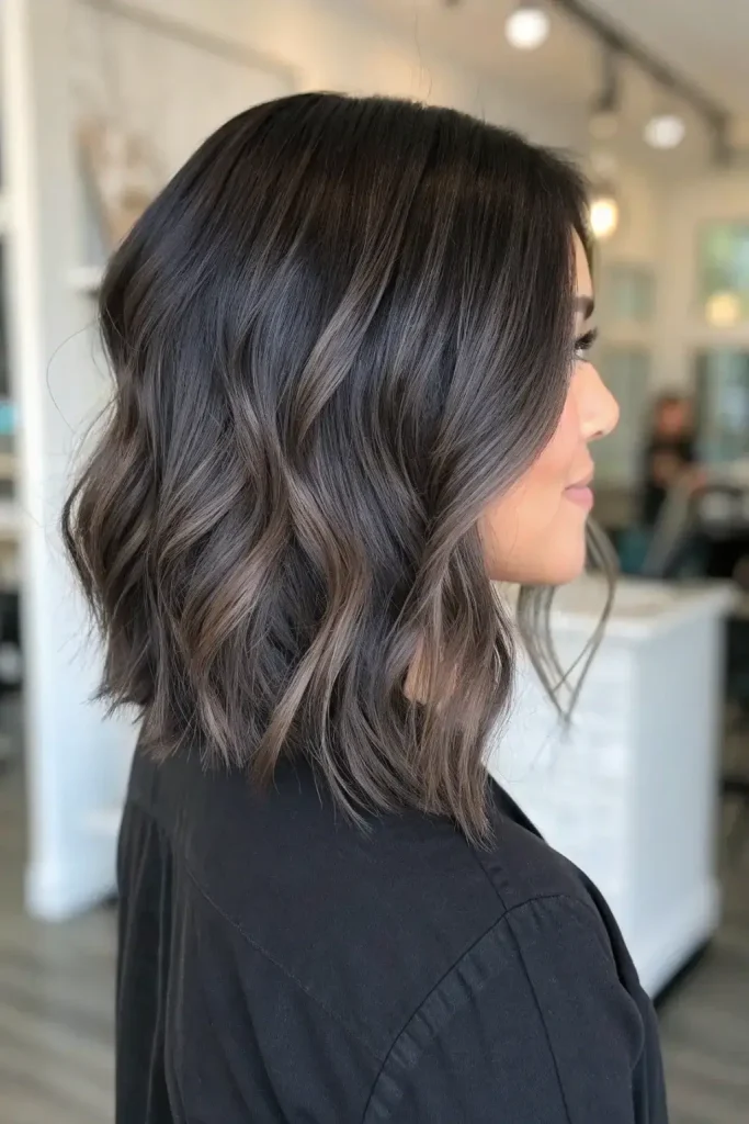Mocha Highlights on Dark Hair (5)