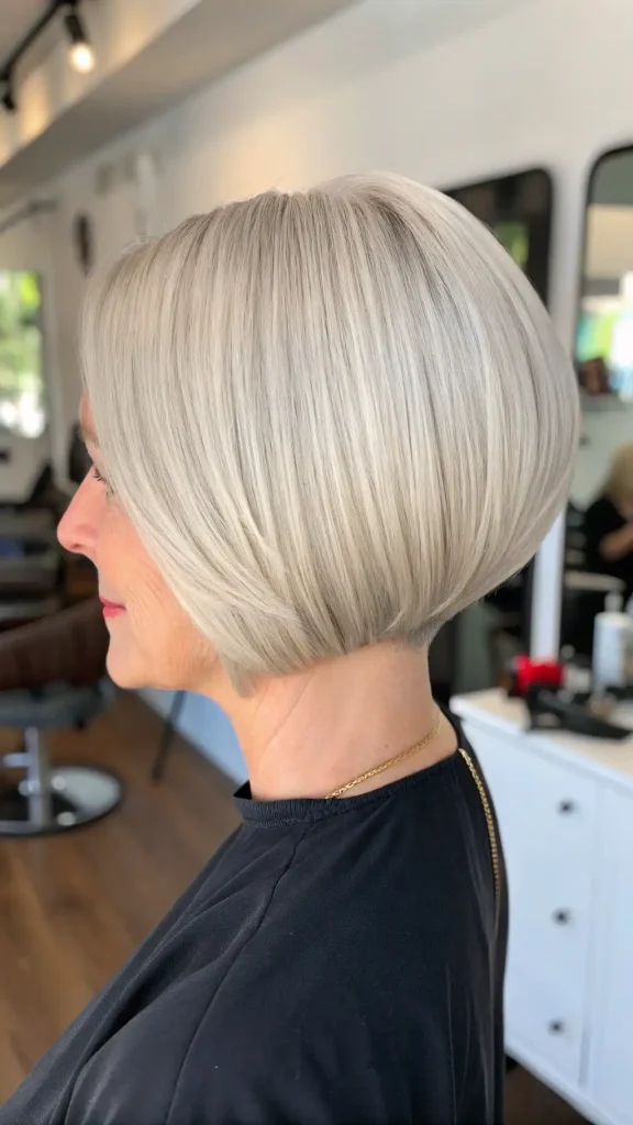 Platinum Blonde Hair with Lowlights (8)