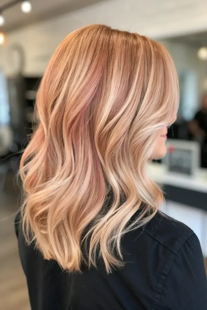 Platinum Blonde Highlights Hair Color Ideas (8)