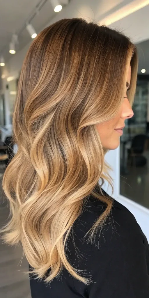 Reverse Balayage Blonde to Brown (3)