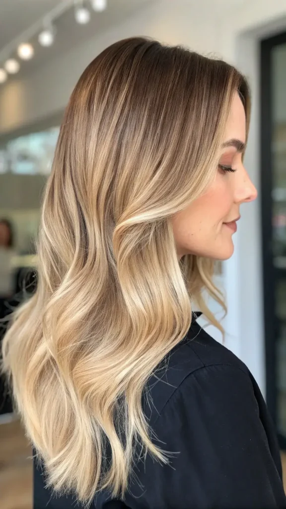 Reverse Balayage Blonde to Brown (5)