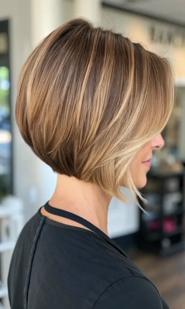 Reverse Balayage Blonde to Brown (7)