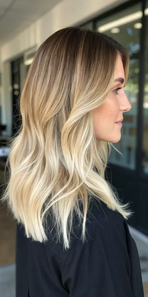 Reverse Balayage Blonde to Brown (9)