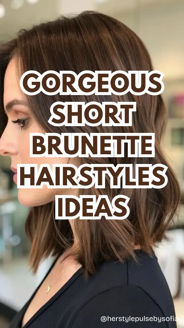 Short Brunette Hairstyles