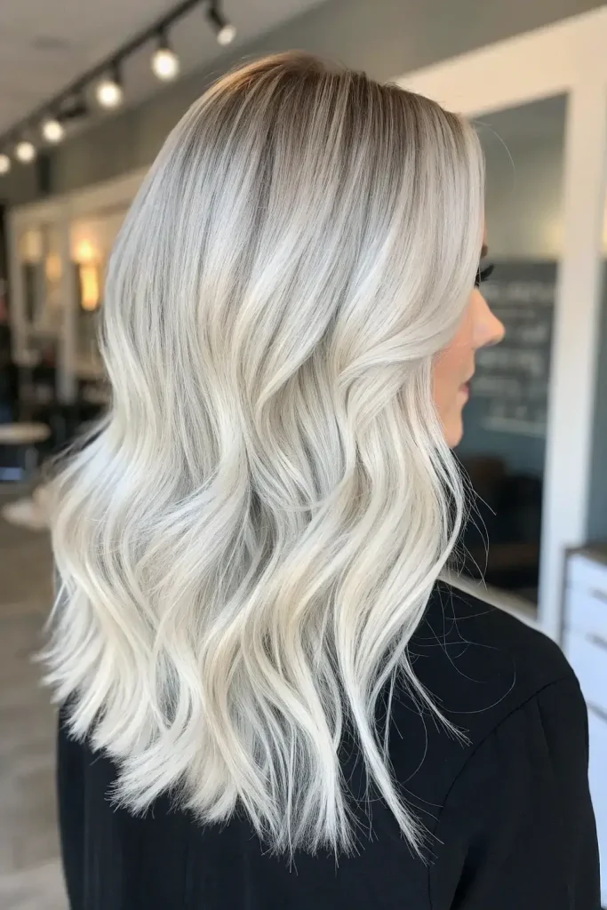 ash blonde hair balayage (2)
